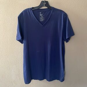 GAP Essential Blue V-Neck Tee